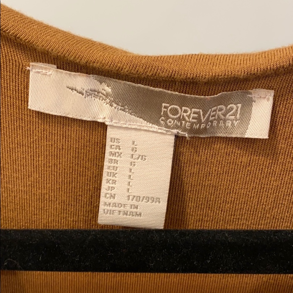 Forever 21 Camel dress - Picture 5 of 5